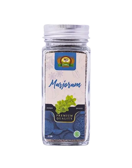 MD Organic Daun Marjoram Kering Alami 12 Gr
