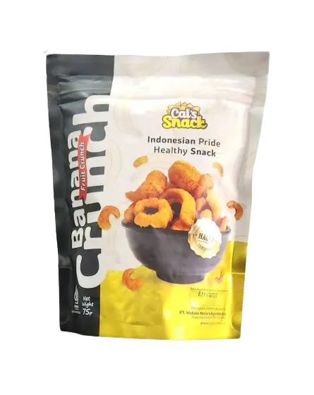Cal's Snack Banana Crunch 75 Gram